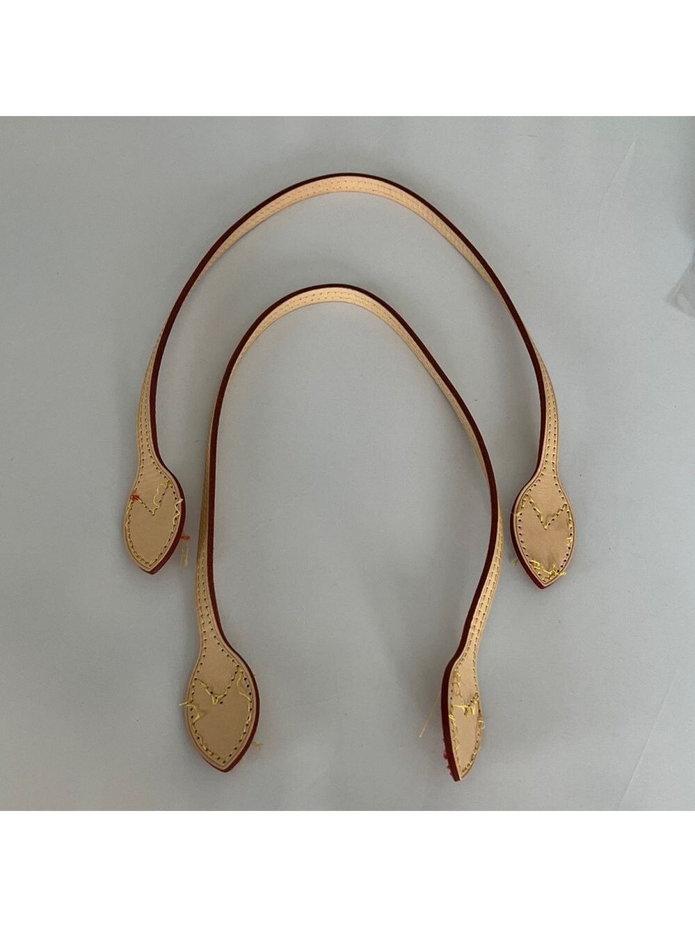 Louis Vuitton Vachetta Leather Neverfull handles